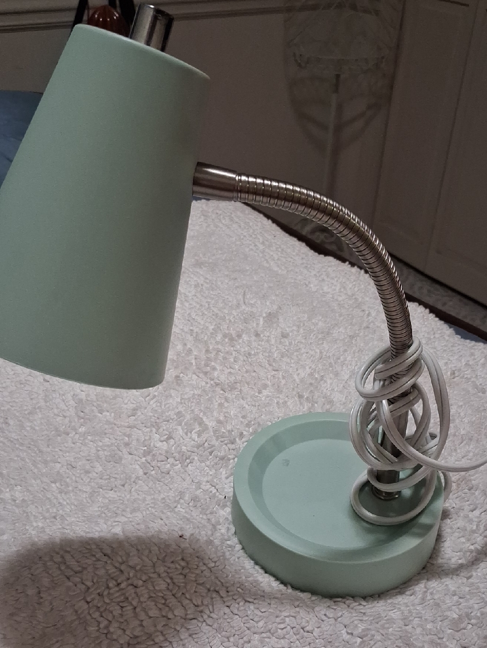 Mint Green Adjustable Desk Lamp - Home Accents